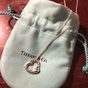 Tiffany Open Heart Necklace